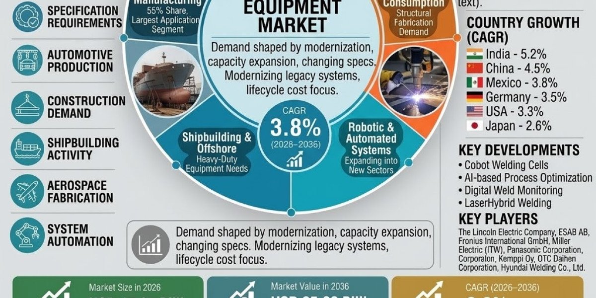 Welding Equipment Market to Hit USD 25.62 Billion by 2036
