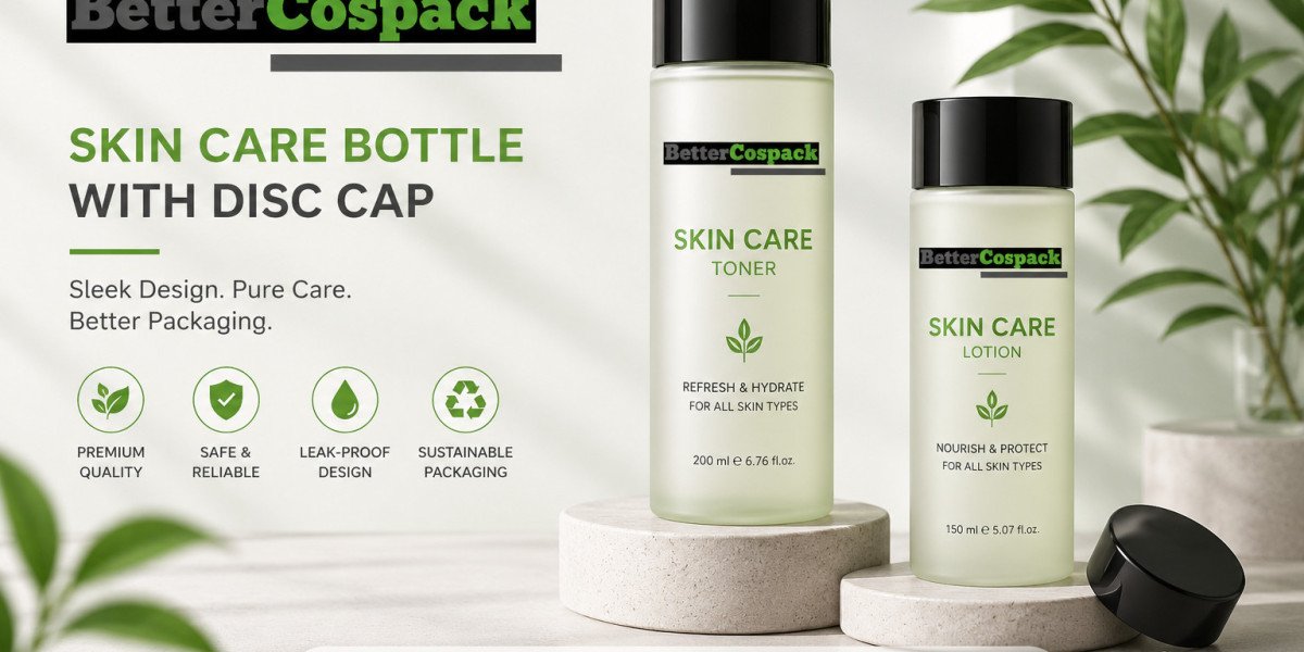 Skin Care Bottle and Disc Cap: Creating Functional and Attractive Cosmetic Packaging