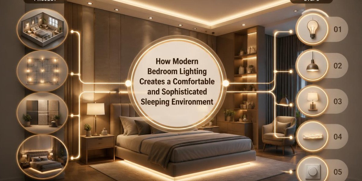 How Modern Bedroom Lighting Creates a Comfortable and Sophisticated Sleeping Environment