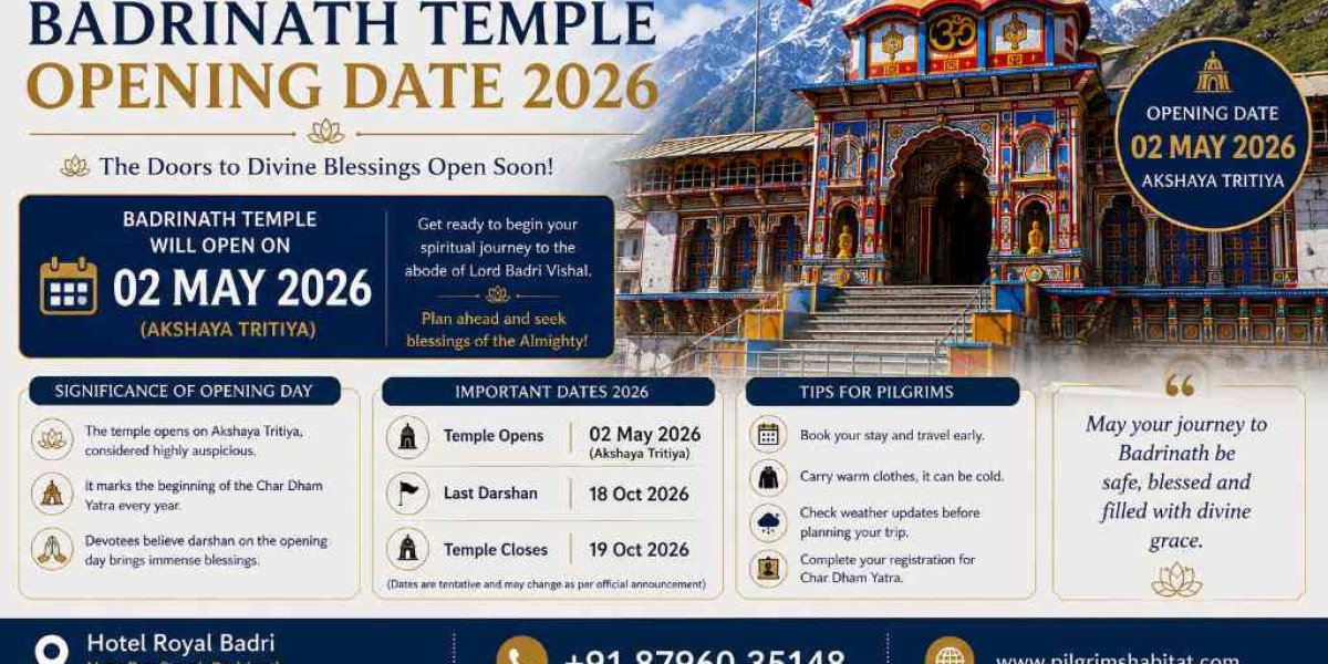 Badrinath Temple Opening Date 2026