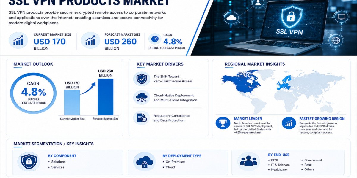 Global SSL VPN Products Market Growing at 4.8% CAGR Through 2034