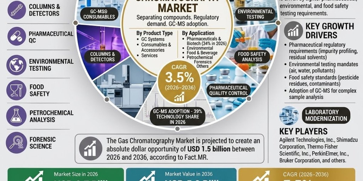 Gas Chromatography Market Growth Driven by Pharma Quality Control