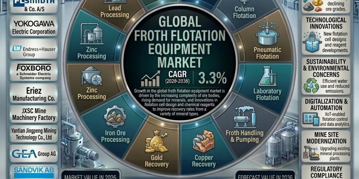 Froth Flotation Equipment Market Growth Linked to Equipment Upgrades
