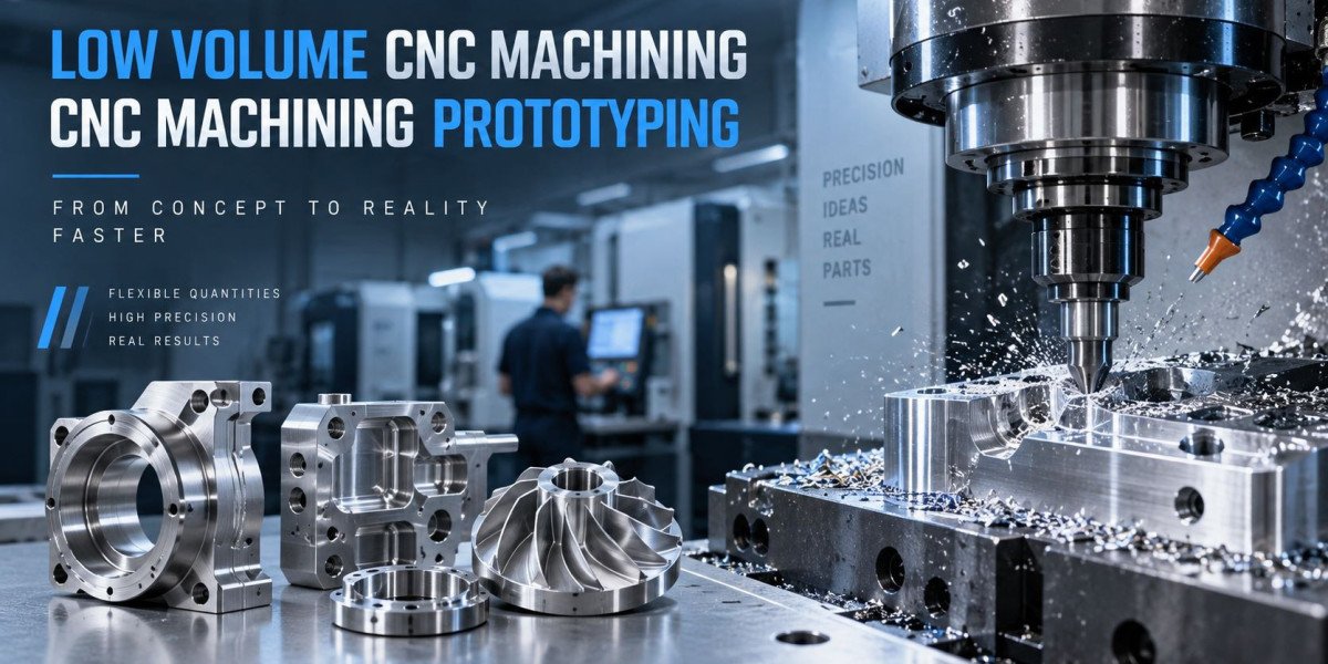 Low Volume CNC Machining and CNC Machining Prototyping for Flexible Production