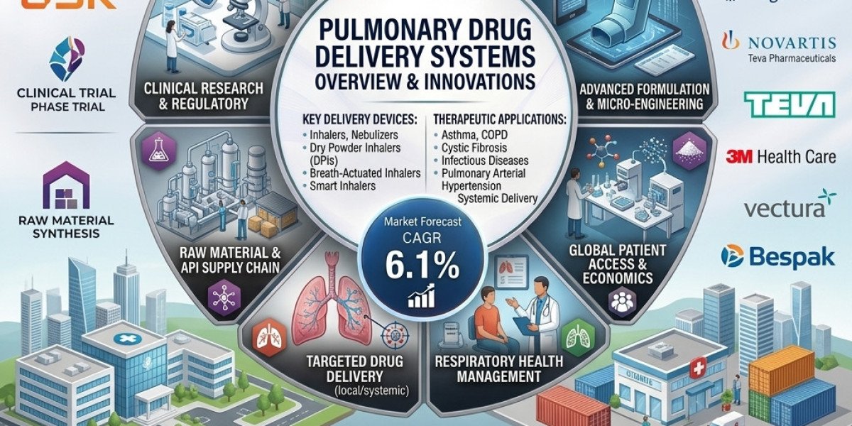 Pulmonary Drug Delivery Systems Market on Track for USD 97.5 Billion by 2036; India Leads at 6.1% CAGR