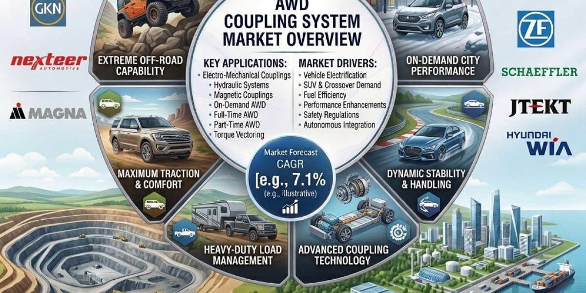 AWD Coupling System Market Growth Outlook: USD 8.0 Billion by 2036, India - CAGR 7.2%
