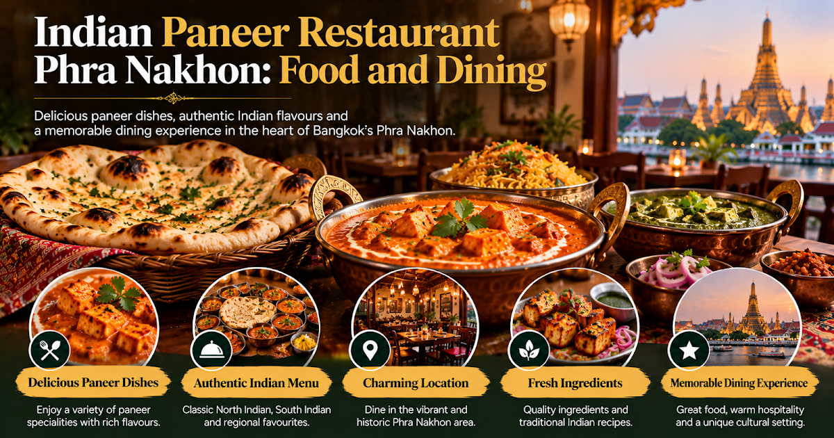 Indian Paneer Restaurant Phra Nakhon: Food and Dining