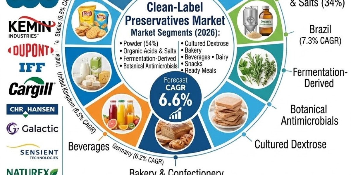 Food Industry Reformulation Supports Clean-Label Preservatives Market Expansion