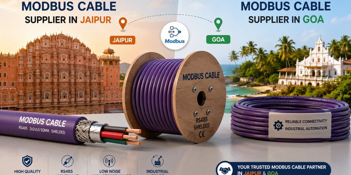 Modbus Cable Supplier in Jaipur and Goa: Reliable Industrial Communication Cable Solutions