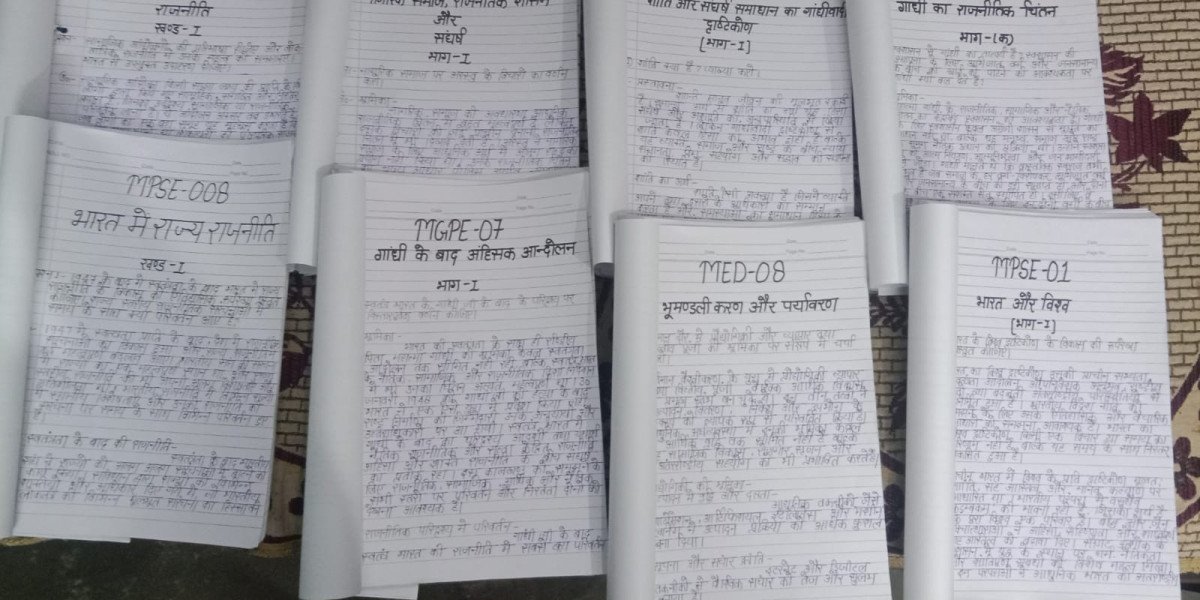 Get the maximum marks with Premium IGNOU Handwritten Assignment
